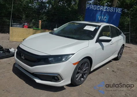 2021 Honda Civic Ex from USA, damaged, VIN 19XFC1F36ME002079